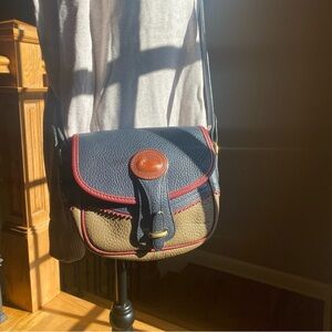 Vintage Dooney & Bourke Teton Saddle Bag